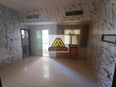 Studio in Al Nuaimiya 2 with balcony, large space, central AC, maintenance covered by owner. AED 18