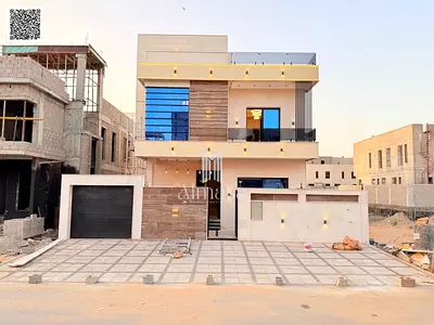 امتلك فيلا طابقين وروف تصميم اوروبى تشطيب راقى بسعر مغرى شامل رسوم التسجيل والتمليك موقع مميز قريب لجميع الخدمات وقريب شارع الشيخ محمد بن زايد تملك حر