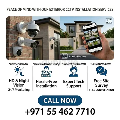 Cctv camera installation services