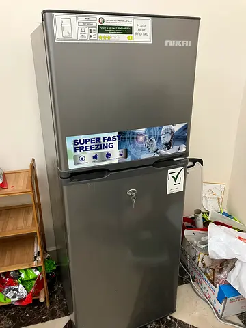 Used double-door refrigerator - good working condition