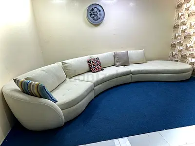 Cratebarrel corner sofa