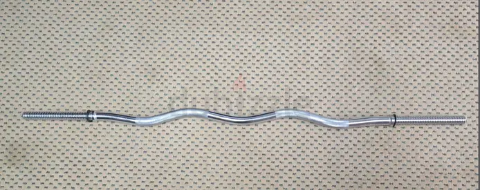 Used EZ Curl Barbell (Standard) - Good Condition