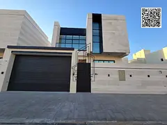 Luxury villa for sale in Al Bahia, elegant modern design