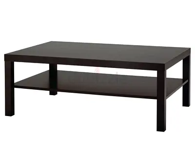 Coffee Table (Ikea) with Storage Shelf