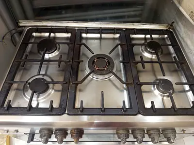 BOCSN 5 burner Gas Range Cooker