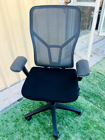 All steel high Back chair