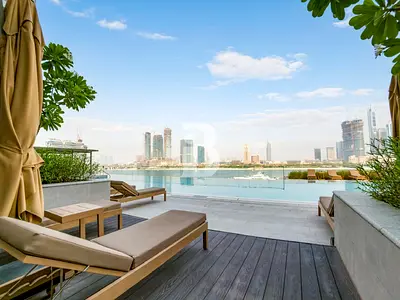 Vacant 2BR | Private Beach | Marina view