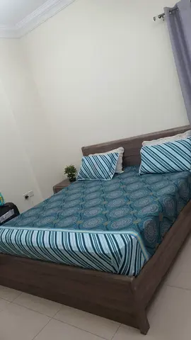 Wooden king Size Bed Set - Good Condition