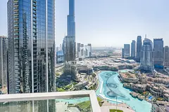 Burj Khalifa and Fountain View| High Floor| Vacant