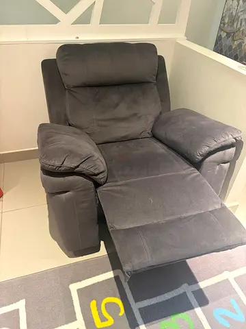 Grey Recliner Armchair in perfect Condition