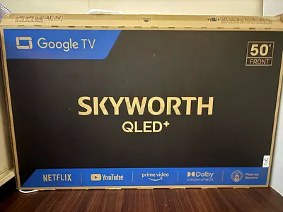 Skyworth 50 QLED+ Smart TV (Google TV) - Brand New in Box