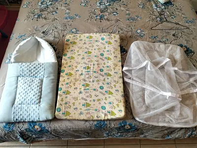 All for 15 AED only Sleeping accessories for baby mattress for changing table, sleeping bag and net