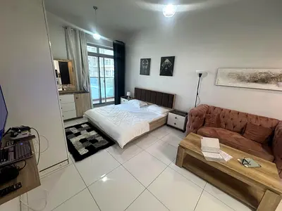 Pool View Studio || Elegant and Compact Furnishing || Near To JVC Entry and Exit Point || Pay Monthly