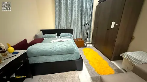 For rent a monthly furnished studio and including bills
