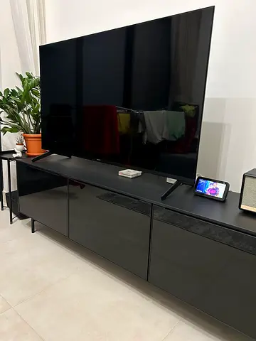 Rack for TV Rannas with glass doors 180x40