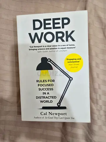 Deep Work by Cal Newport - Hardback/Paperback (used)