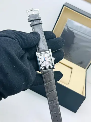 Cartier tank mens watch