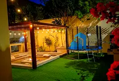 Standalone 3BR+Maid Villa| Private Garden| BBQ Area