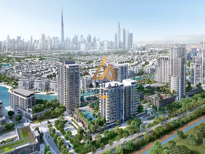 Highest floor | Burj , Lagoon and Sky line view