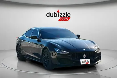 AED 1297/month | 2018 Maserati Ghibli  | GCC Specs | Ref#465982