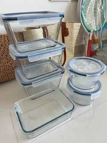Set of Glass Containers