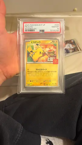 2005 McDonalds Pikachu Promo PSA Graded Pokémon Card (Encapsulated)