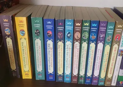 How to Train Your Dragon book series (set of chapter books) 12pieces
