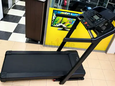 Compact Electric Treadmill - Foldable Home Running Machine