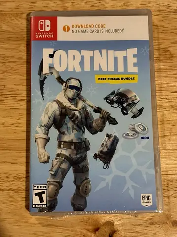 Fortnite: Deep Freeze Bundle (Switch, 2018) RARE