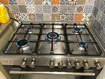 5 burner gas cooker