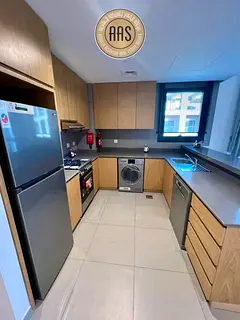 Modern luxurious 1bhk + Fully Furnished + Big Balcony + Master Bedroom in Al Mamsha Community