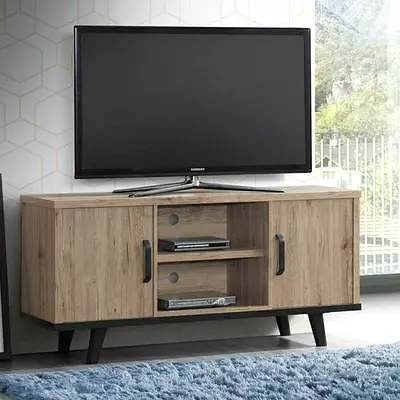 Modern Wooden TV table with Storage