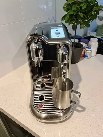 Nespresso Creatista Pro by Breville Brushed Stainless Steel