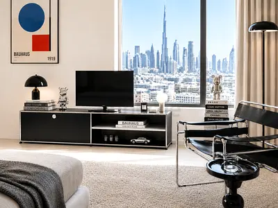 USM Haller media lsideboard (B20)Black