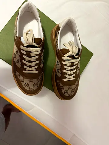 Branded Gucci shoes once used only