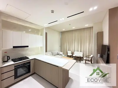 Furnished 1BR | Downtown City View | Binghatti Royale JVC