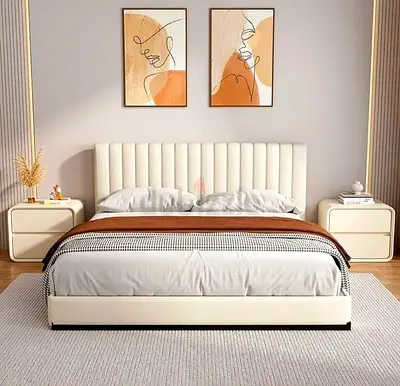 Brand New King size Luxury Family bed with Mattress Available