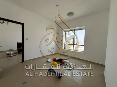 1BR apartment in Al Majaz 2 on Al Wahda Road near City Centre, free month & parking, prime location, 4 or 6 cheques.