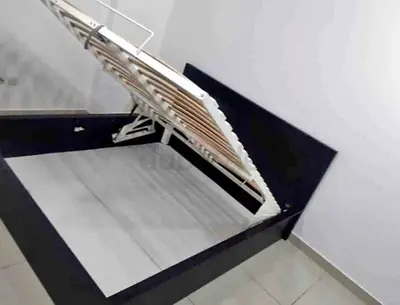 ‎Ikea king size hydraulic bed with Ikea mattress  ‎is available in excellent condition,