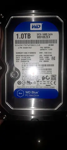 1TB hard drive for sale.