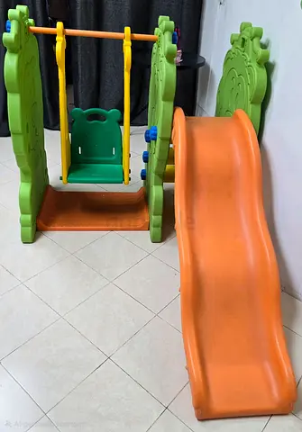 Kids Indoor Slide and Swing Set - MBZ
