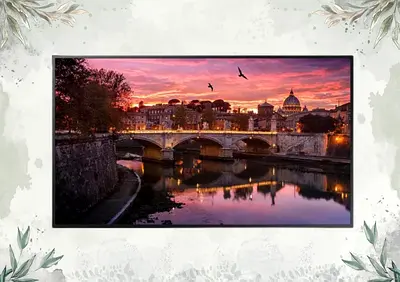 Samsung 50 Inch Digital Signage, QB50R QBR Series LED-Backlit LCD Display Edge-Lit 4K UHD
