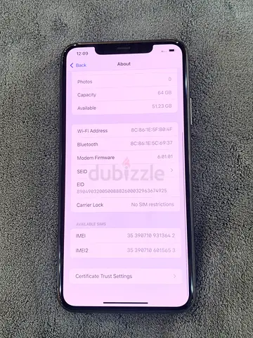 iPhone 11Pro max 64gb 83 battery health
