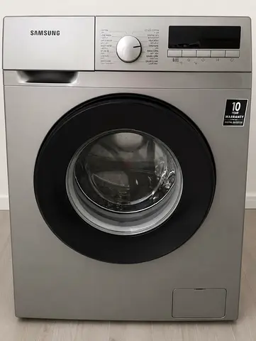 Samsung Front Load Washing Machine in Silver