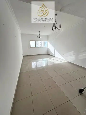 2 Bedroom Hall Apartment with Balcony for Rent in Al Qasimia Al Nad Sharjah | Built-in Wardrobes | 2 Bathrooms | Free Parking Inside Building | Family