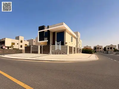 Own your dream villa in the heart of Ajman, corner location, next to amenities, including registration and ownership fees.