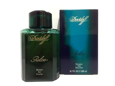 Davidoff RELAX Perfumed Shower Gel Douche 200 ML/6.7 OZ NEW IN BOX RARE