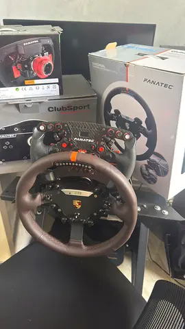 Fanatec CSW v2.5 8nm, Porsche and Formula wheel racing wheel