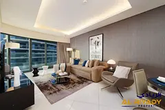Burj Khalifa View | 3BR Hotel Apartment | Furnished | Business Bay Skyline