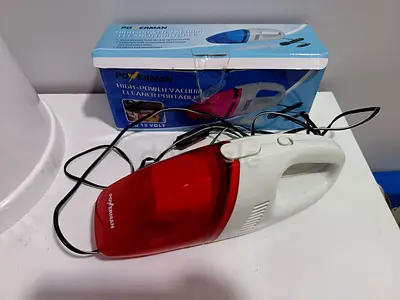 High-Power Portable Car Vacuum | 12V Lighter Socket Plug